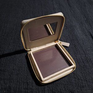 Salt New York Small Magnetic Palette grey and gold with mirror and zipper